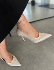 varella sivri burun komple taş detay kadın stiletto bej 2