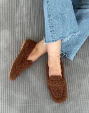 manilas küt burun komple tüylü kadın ev babeti kahve 2